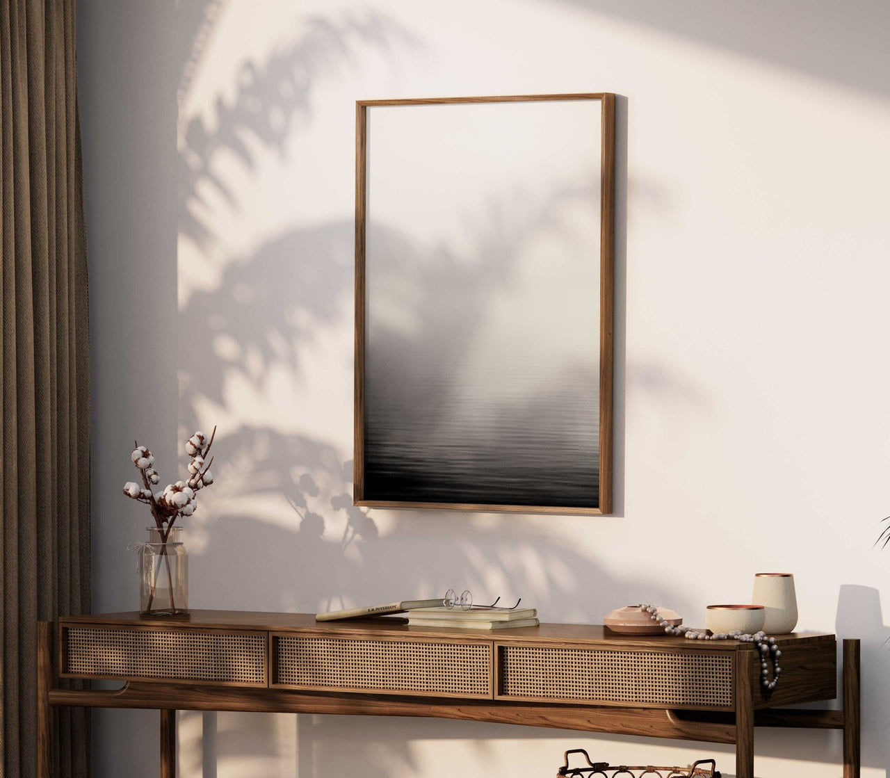 Lake & Mountain Wall Art – Landscape Print for Home