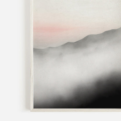 Abstract Watercolor Prints, Nature Landscape Art, Tranquil Home Decor - WildfieldPrints