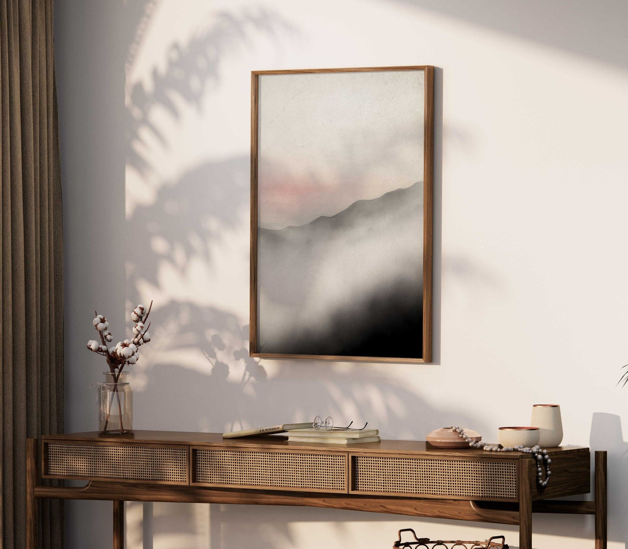 Abstract Watercolor Print – Nature Girls Room Wall Art