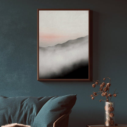Abstract Watercolor Prints, Nature Landscape Art, Tranquil Home Decor - WildfieldPrints