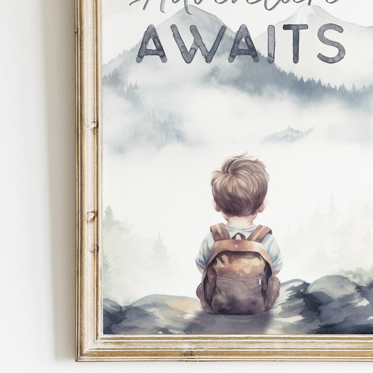 Woodland Animal Wall Art – Adventure Boys Room Print • Set of 3