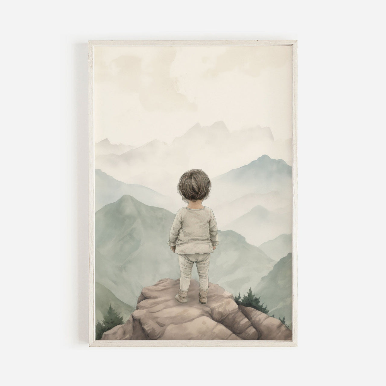 Adventure Wall Art – Nature Nursery Print for Baby Room