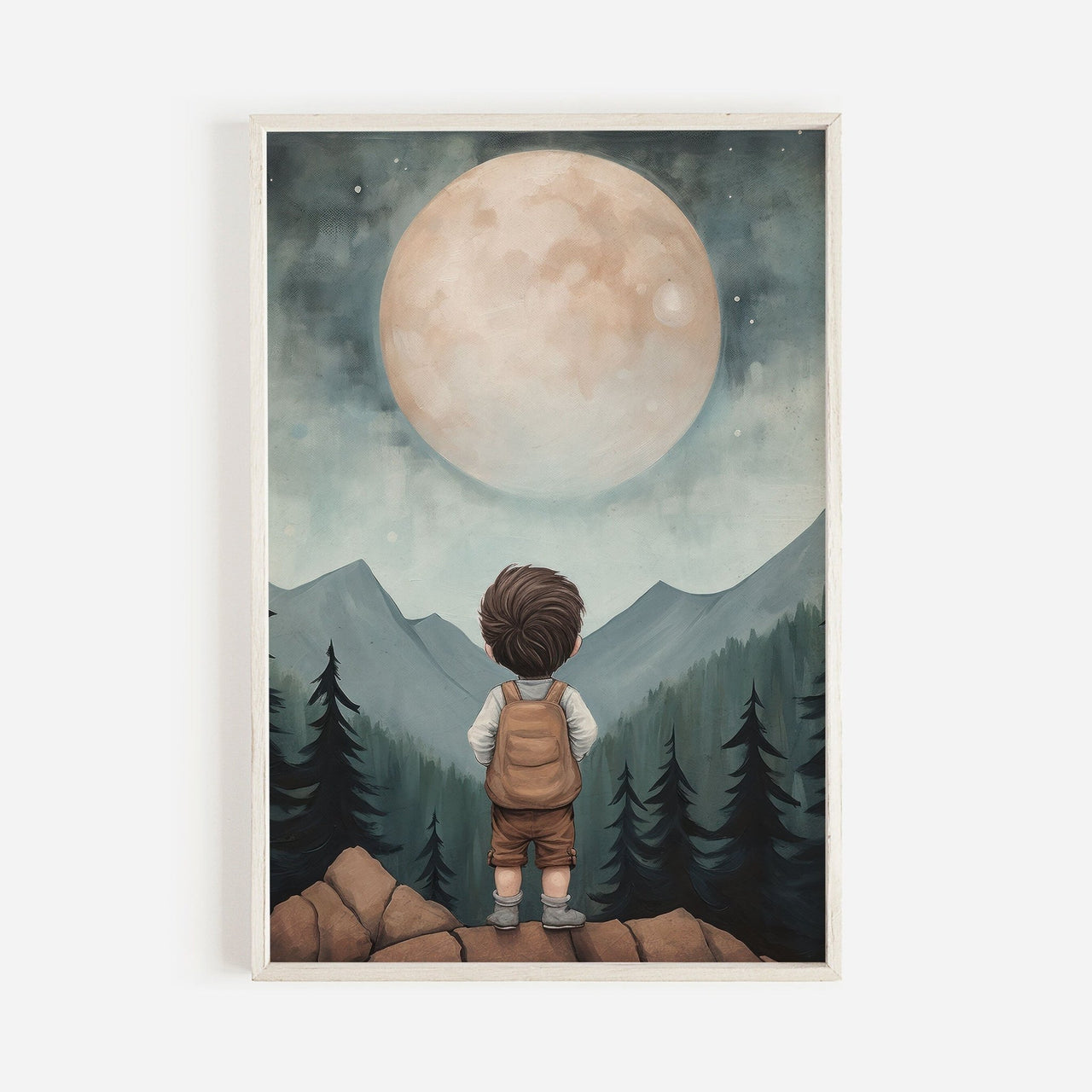 Adventure Wall Art – Nature Boys Room Decor