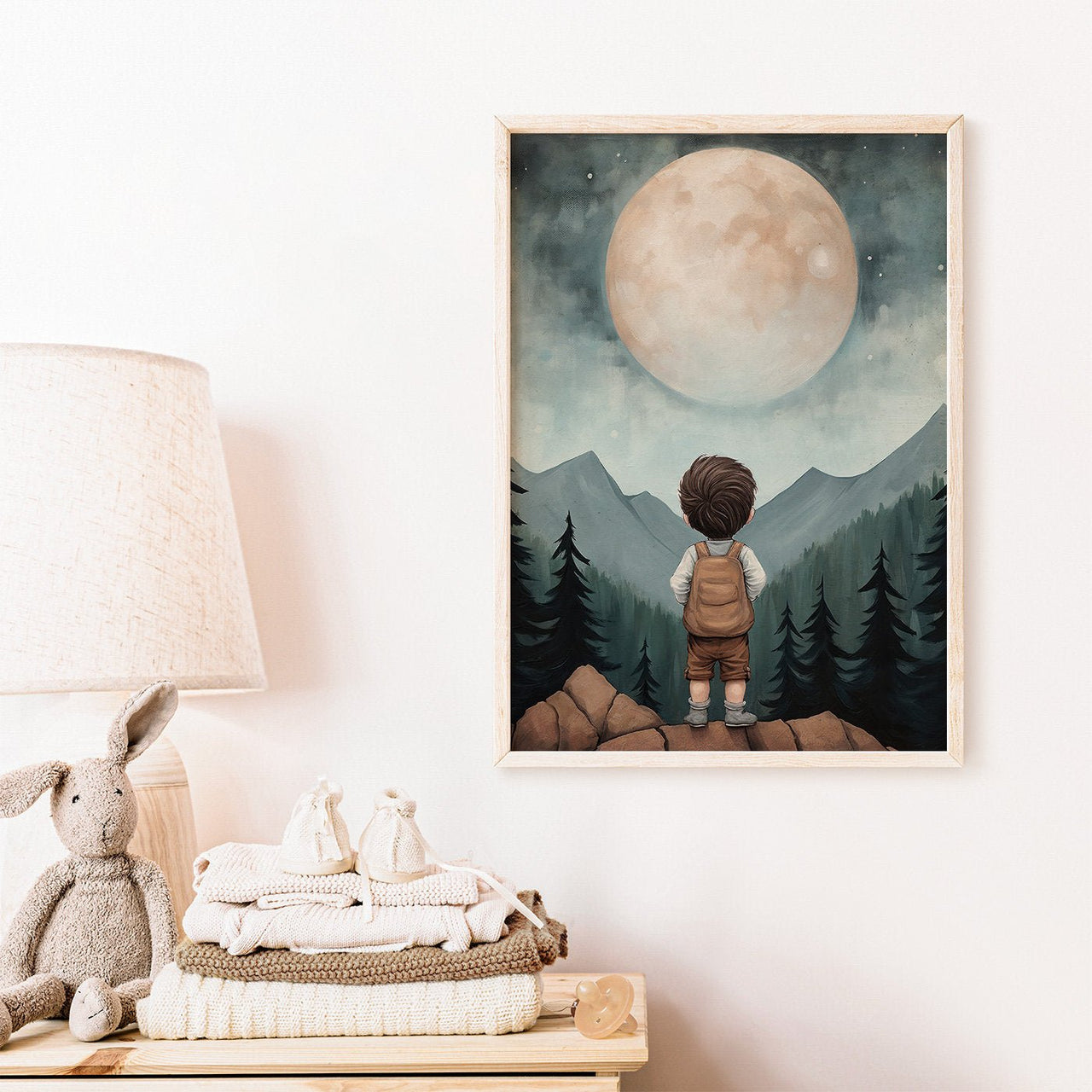 Adventure Wall Art – Nature Boys Room Decor