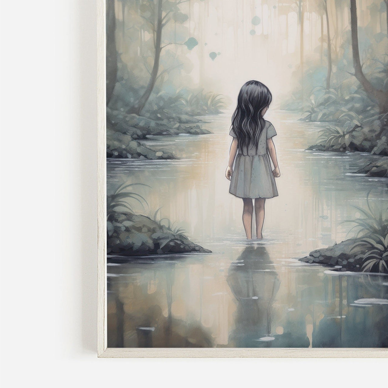 Enchanted Forest Wall Art – Adventure Girls Room Decor