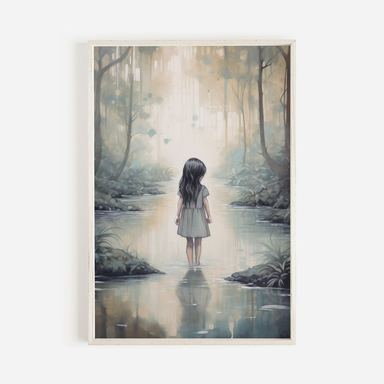 Enchanted Forest Wall Art – Adventure Girls Room Decor