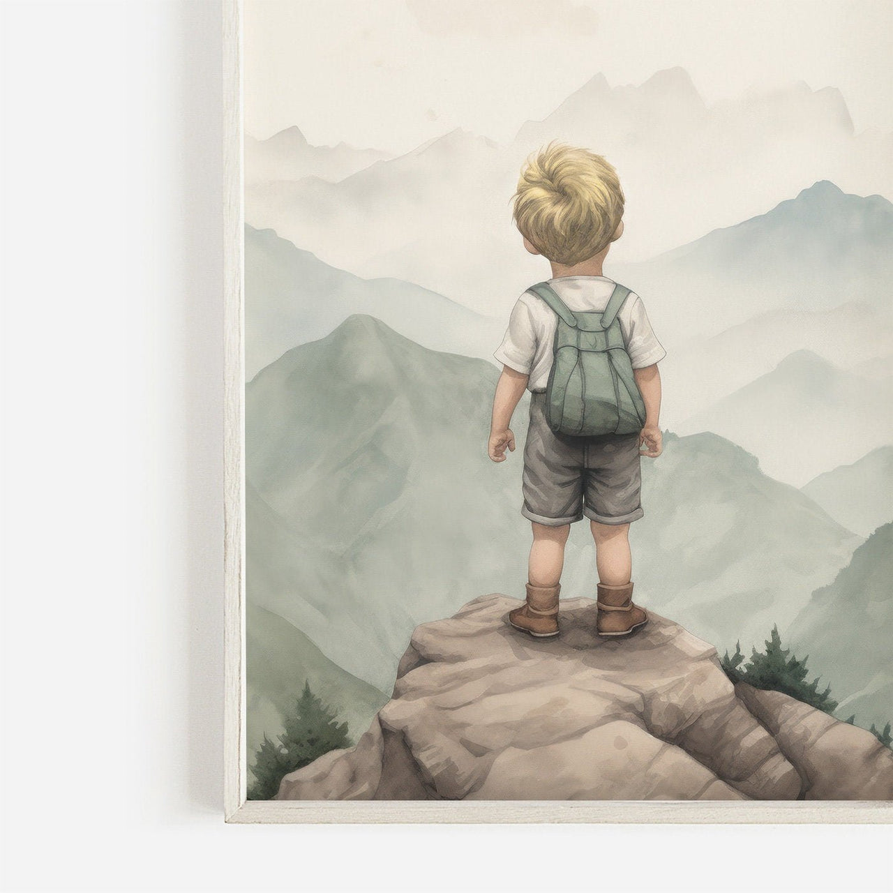 Adventure Wall Art – Boys Room Nursery Print