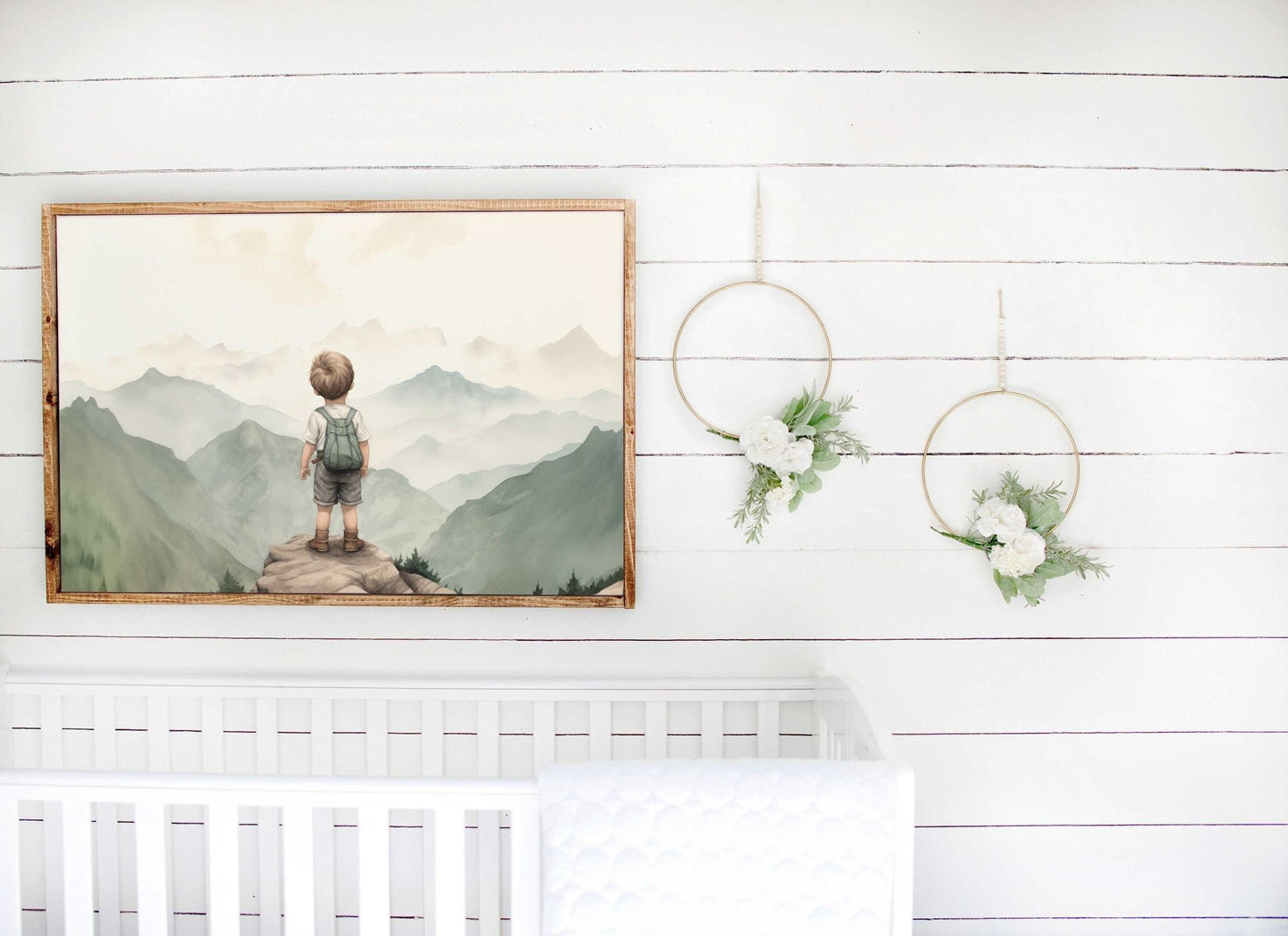 Adventure Toddler Decor, Rustic Nursery Wall Art, Explore & Dream - WildfieldPrints