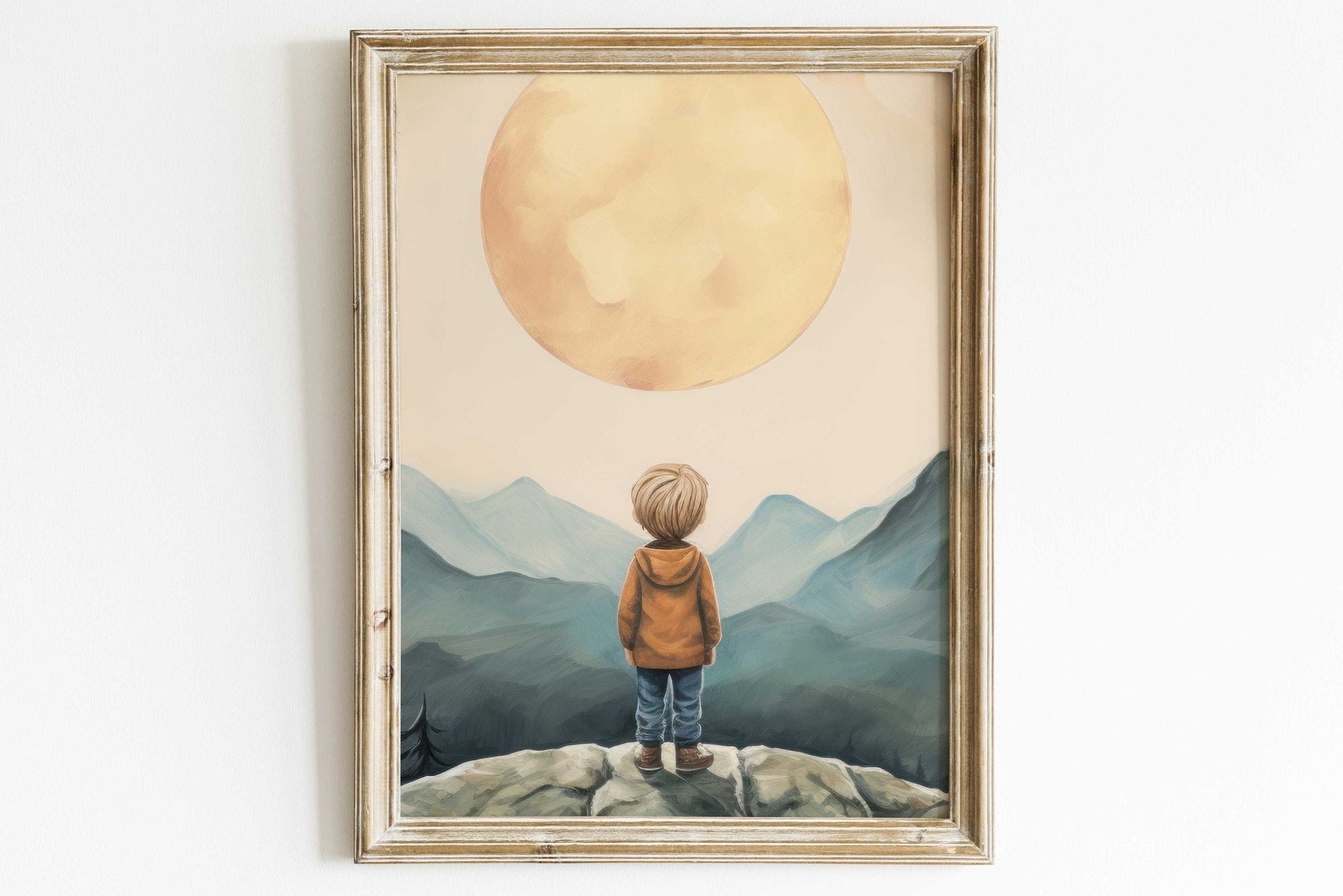 Adventure Toddler Decor, Vintage Nursery Wall Art, Boys Room Decor - WildfieldPrints