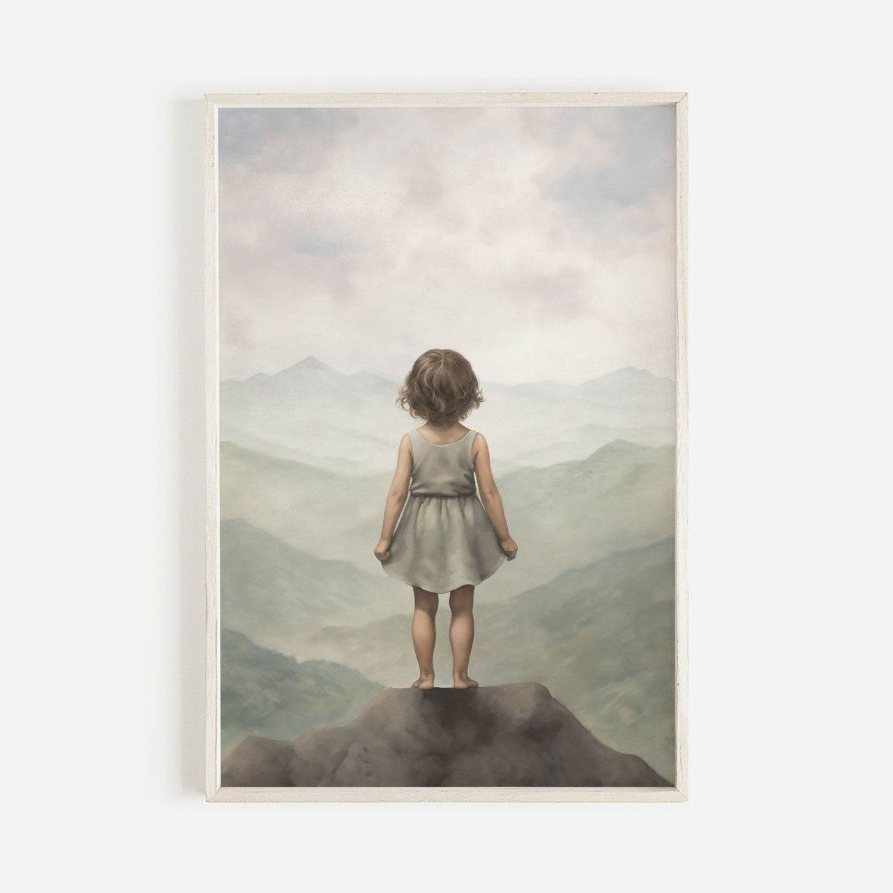 Explorer Wall Art – Adventure Girls Room Print