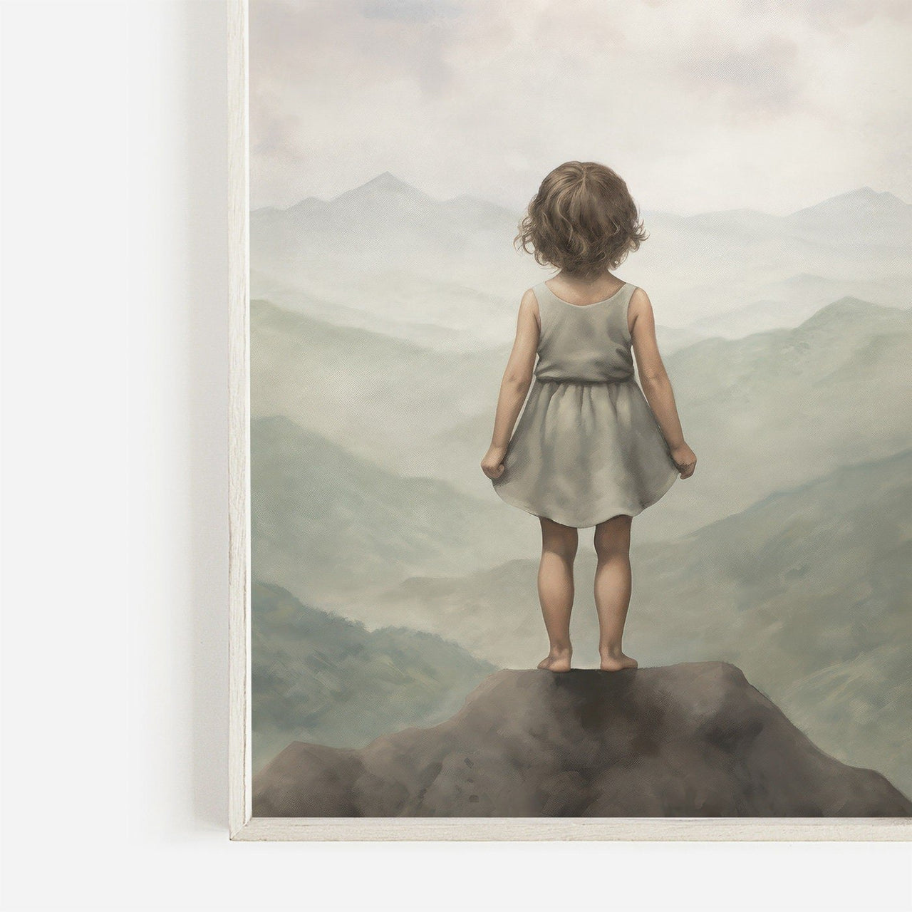 Explorer Wall Art – Adventure Girls Room Print