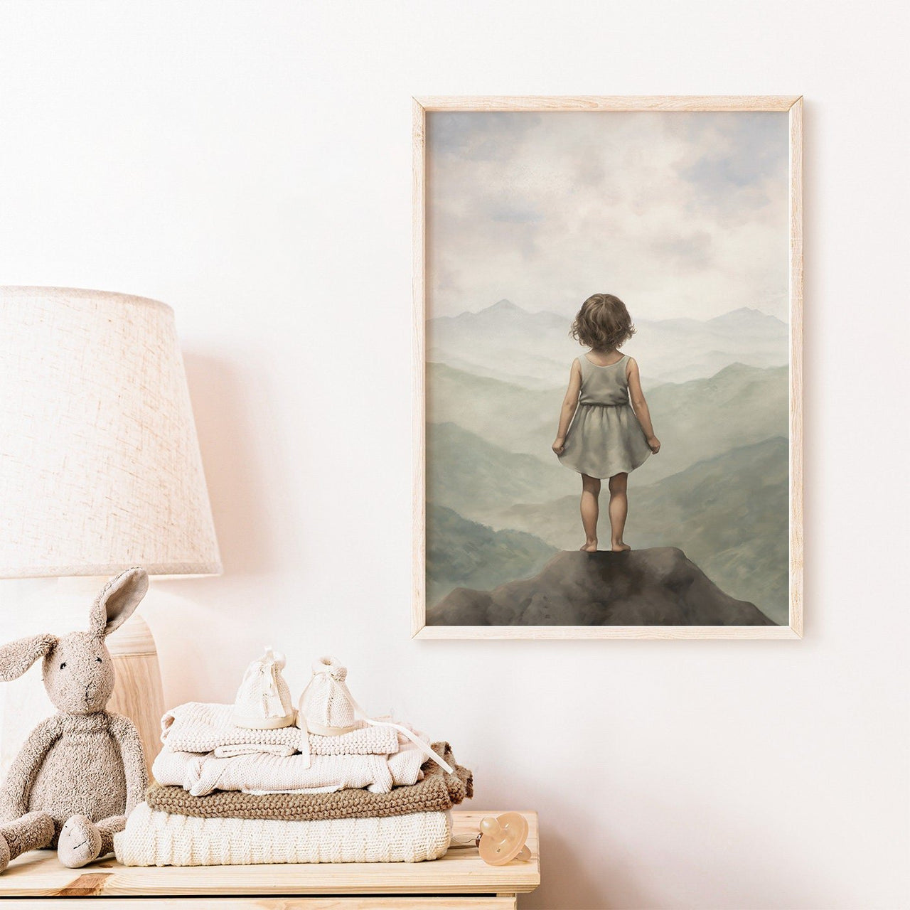 Explorer Wall Art – Adventure Girls Room Print