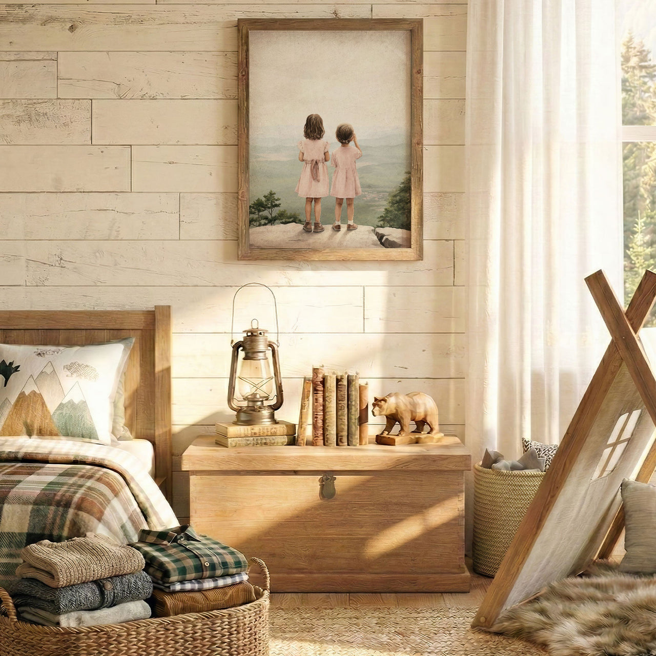 Adventure Wall Art – Girls Room Print
