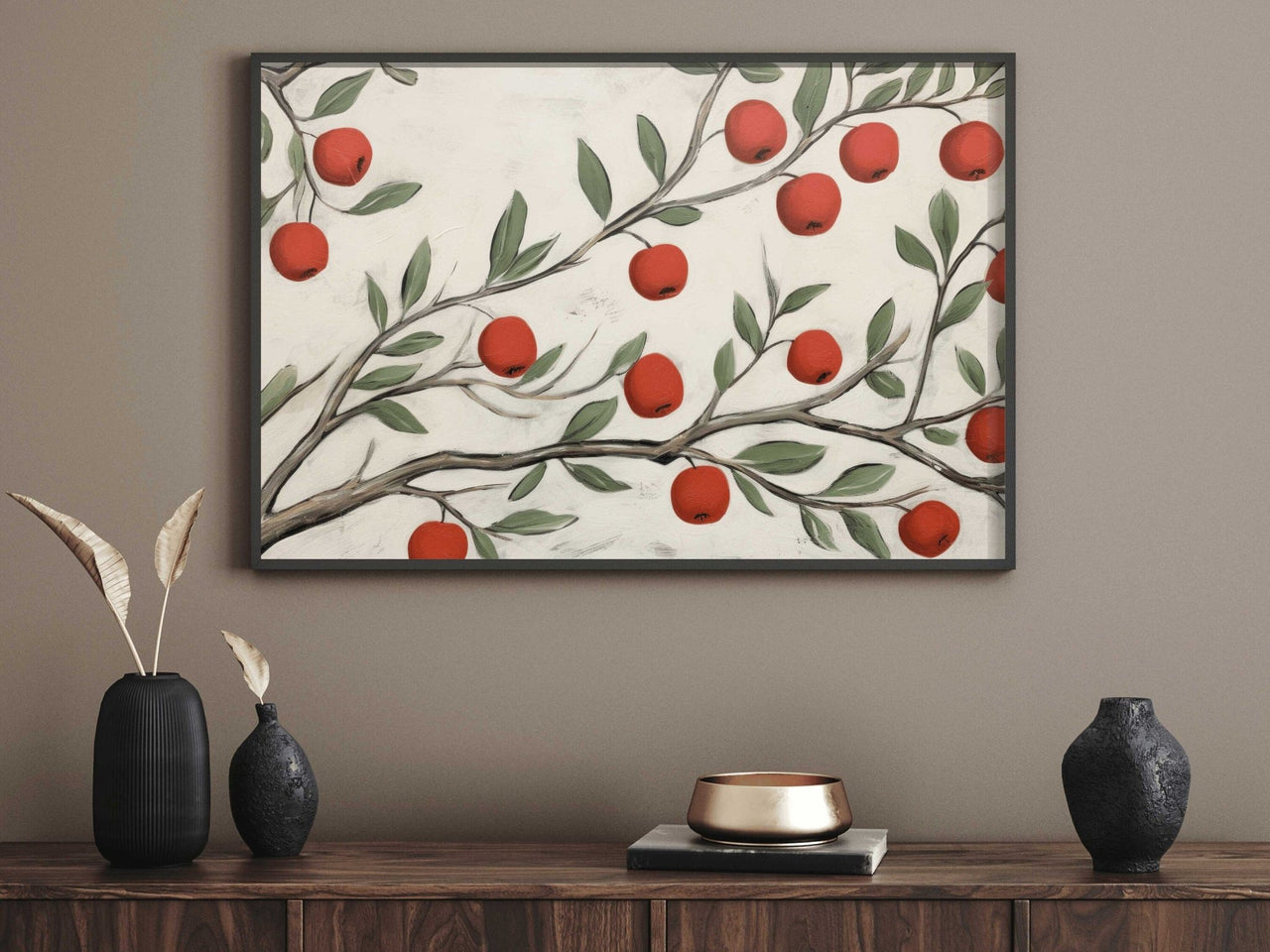 Apple Tree Wall Art – Farmhouse Kitchen Print