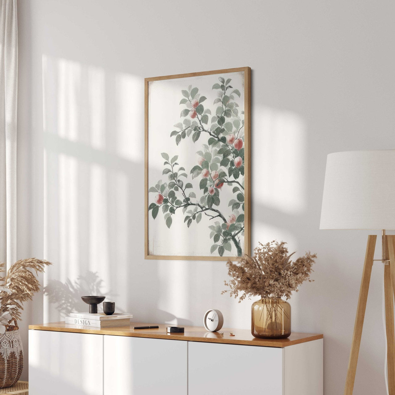 Apple Tree Branch Wall Art – Nature Kitchen Print
