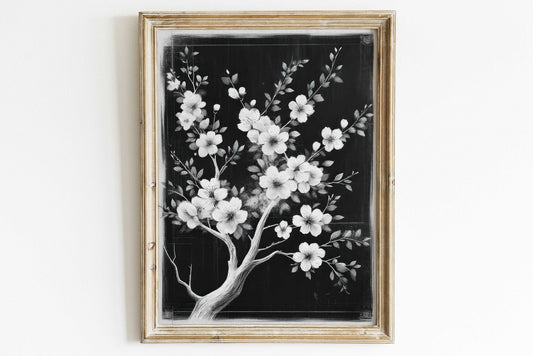 Apple Tree Wall Art, Vintage Floral Decor, Nature - Inspired Prints - WildfieldPrints