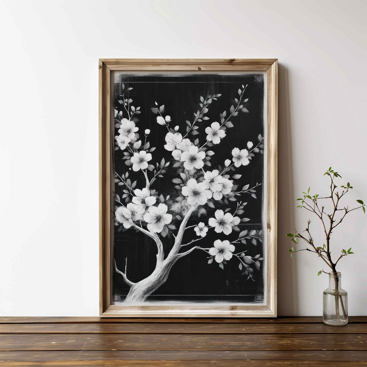 Apple Tree Wall Art – Floral Nursery Print