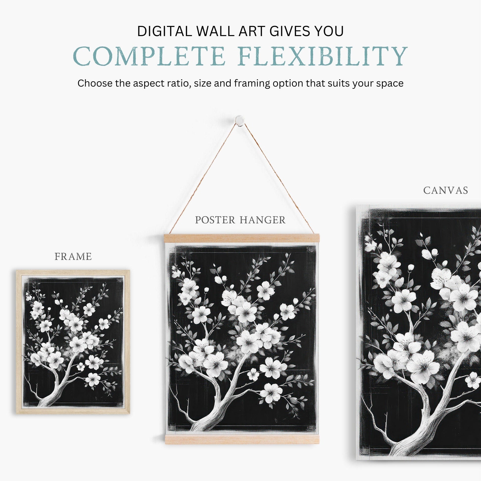 Apple Tree Wall Art, Vintage Floral Decor, Nature - Inspired Prints - WildfieldPrints