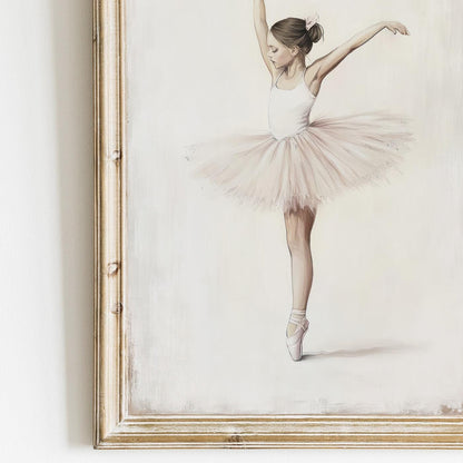 Ballerina Wall Decor, Vintage Ballet Art for Girls' Room - WildfieldPrints