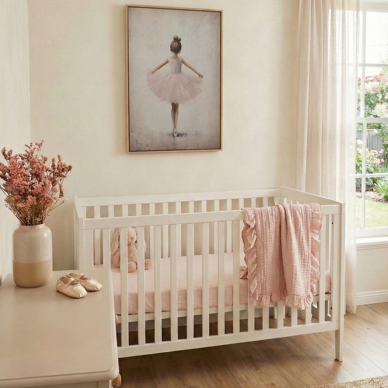 Ballet Ballerina Wall Art – Dance Girls Room Print