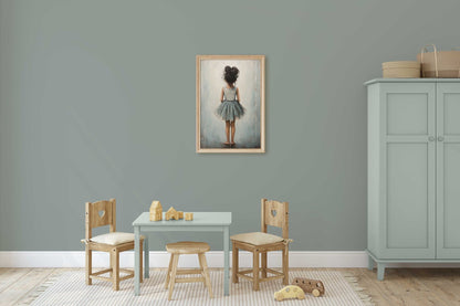 Ballet Dancer Wall Art, Ballerina Nursery Decor, Girls Room Accent - WildfieldPrints