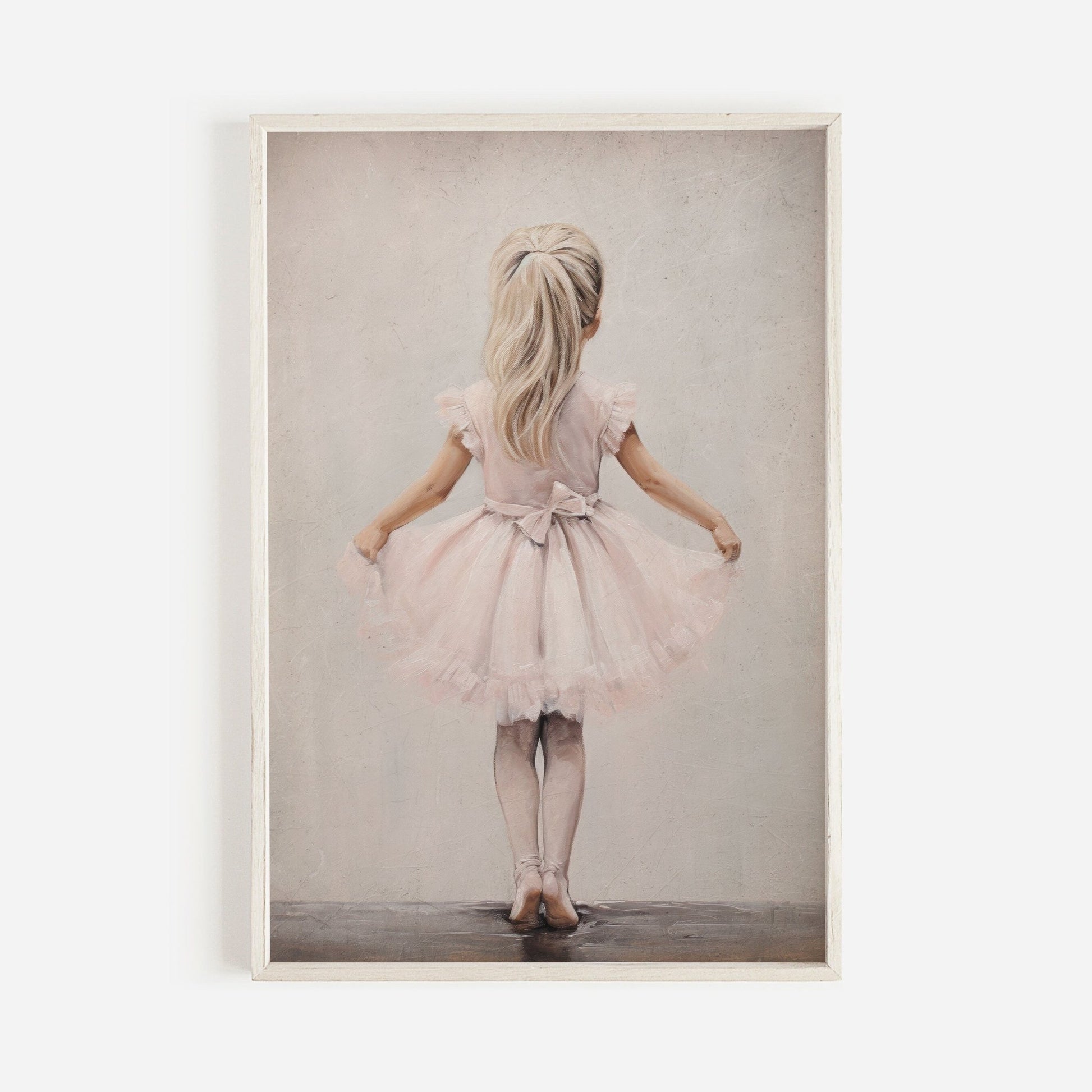 Ballet Dancer Wall Art, Ballerina Nursery Decor, Girls Room Accent - WildfieldPrints