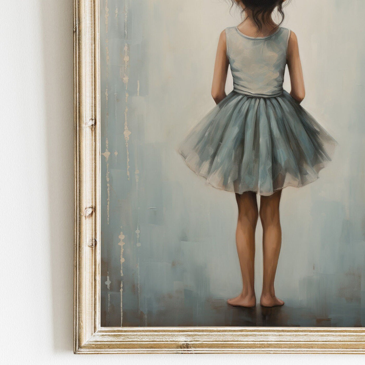 Ballet Dancer Wall Art – Ballerina Girls Room Print