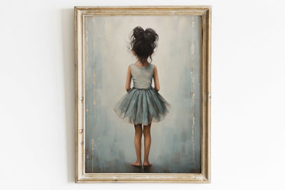 Ballet Dancer Wall Art, Ballerina Nursery Decor, Girls Room Accent - WildfieldPrints