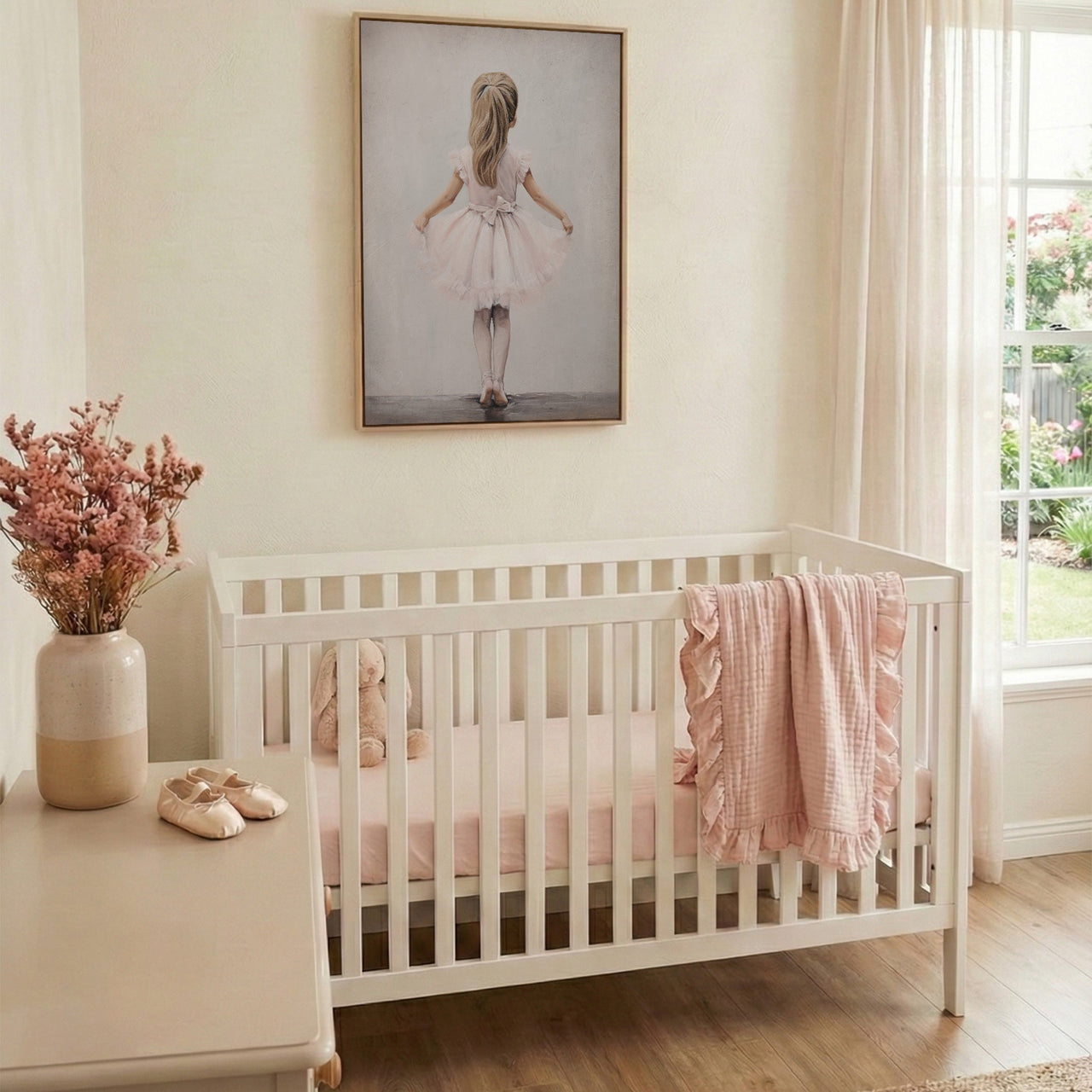 Ballet Dancer Wall Art – Dance Girls Room Print