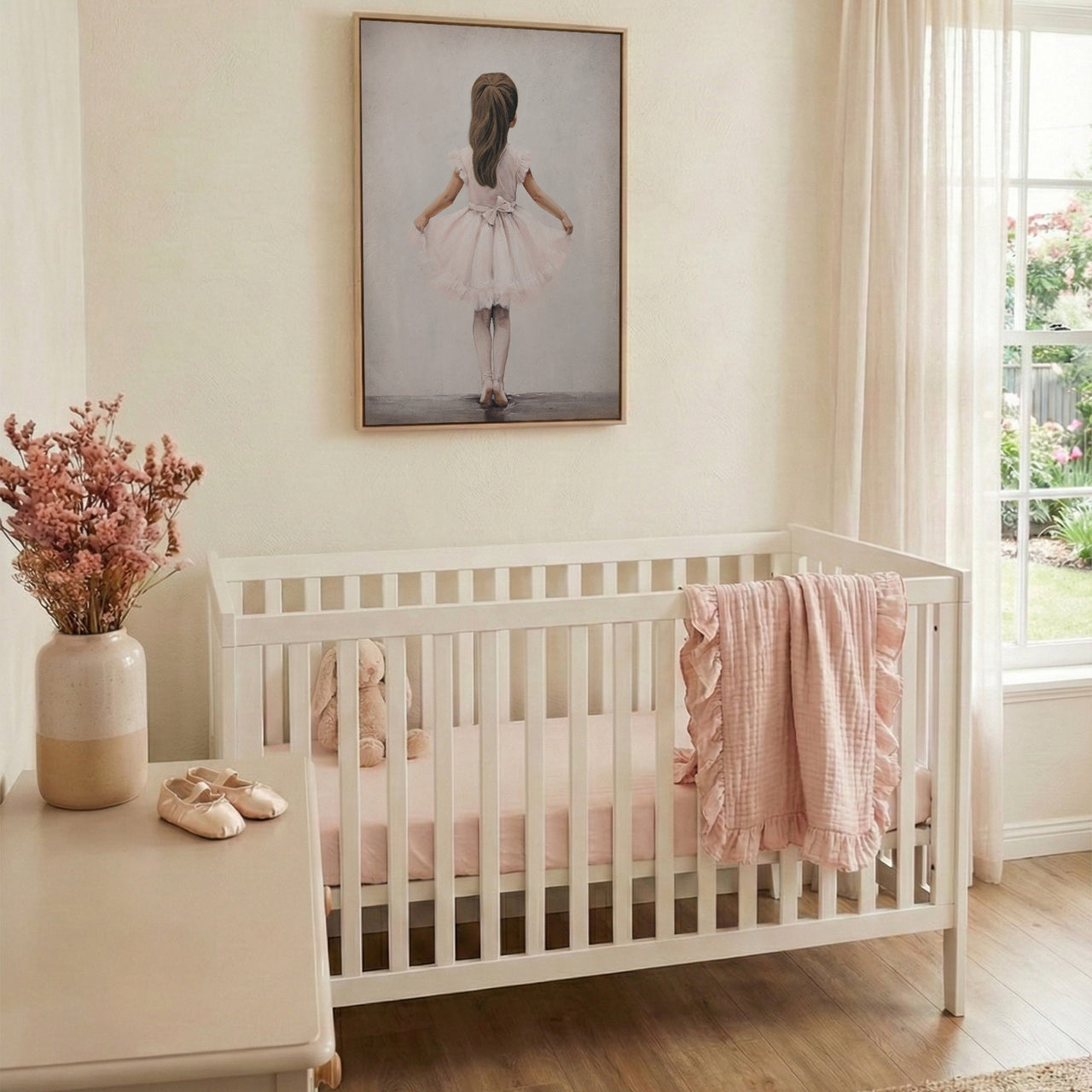 Ballet Dancer Wall Art – Dance Girls Room Print