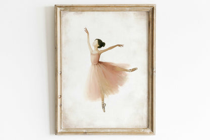 Ballet Nursery Prints, Ballerina Wall Decor, Girly Room Art - WildfieldPrints