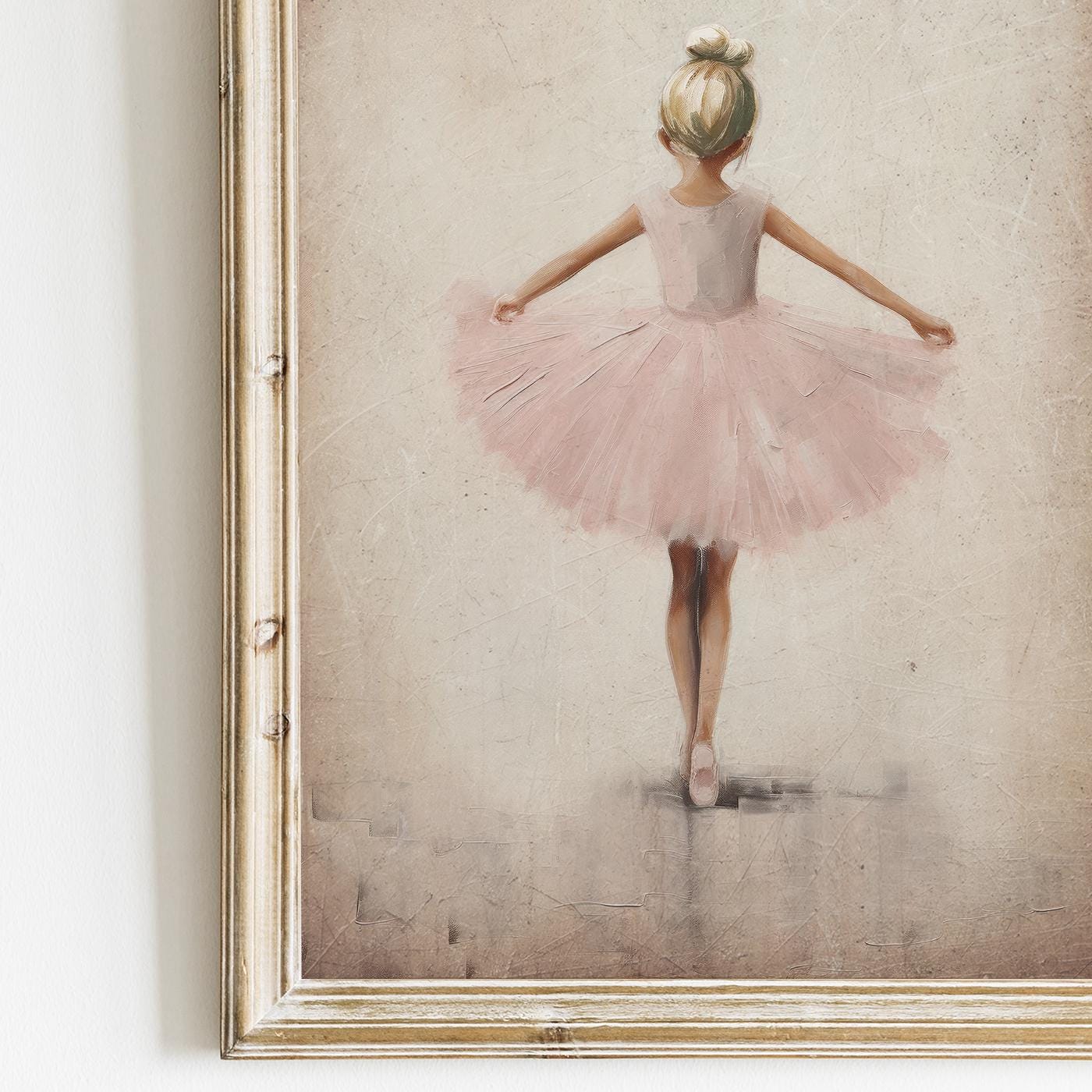 Ballet Nursery Prints, Vintage Ballerina Decor, Nostalgic Girls Room - WildfieldPrints
