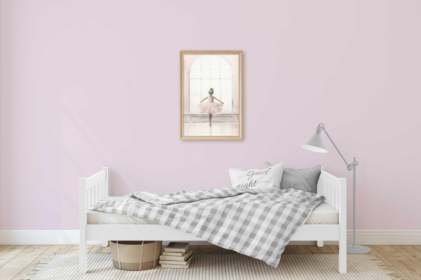 Ballet Nursery Prints, Vintage Ballerina Wall Decor, Pink Room Art - WildfieldPrints