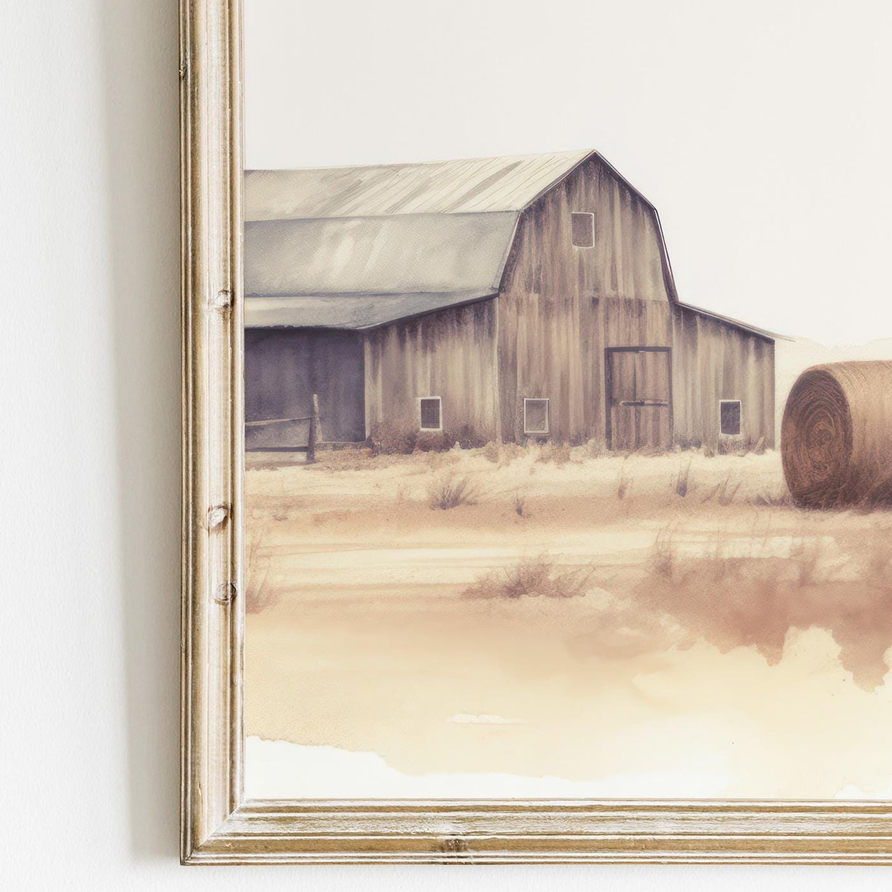 Barn Print – Country Nursery Wall Art for Kids Room • Set of 3