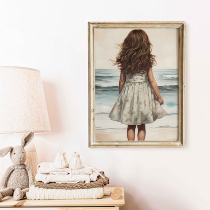 Beach Nursery Decor, Ocean Adventure Art, Girl's Room Wall Decor - WildfieldPrints