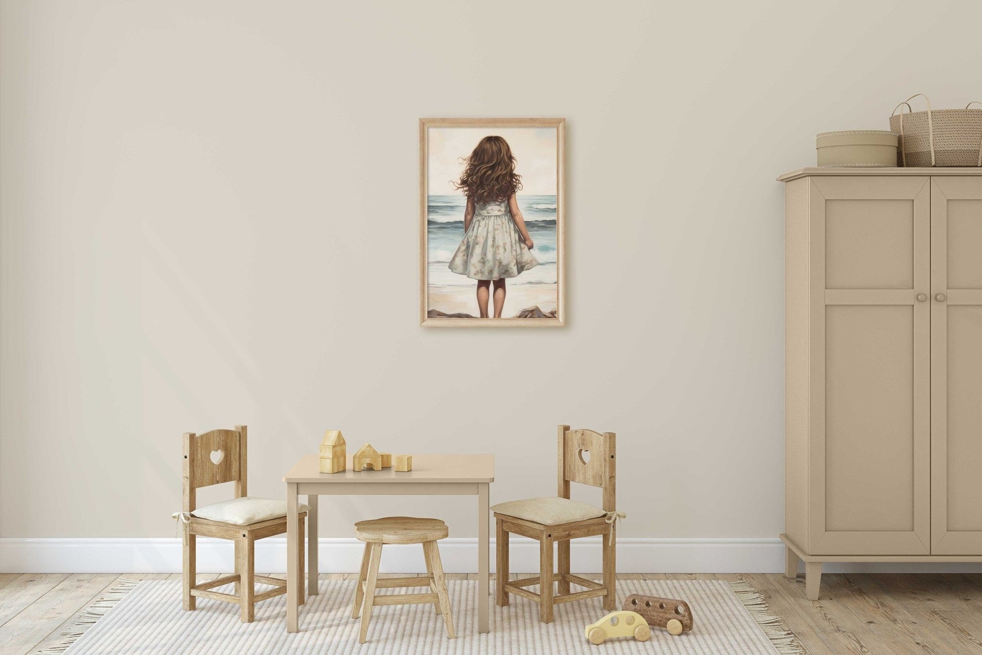 Beach Nursery Decor, Ocean Adventure Art, Girl's Room Wall Decor - WildfieldPrints