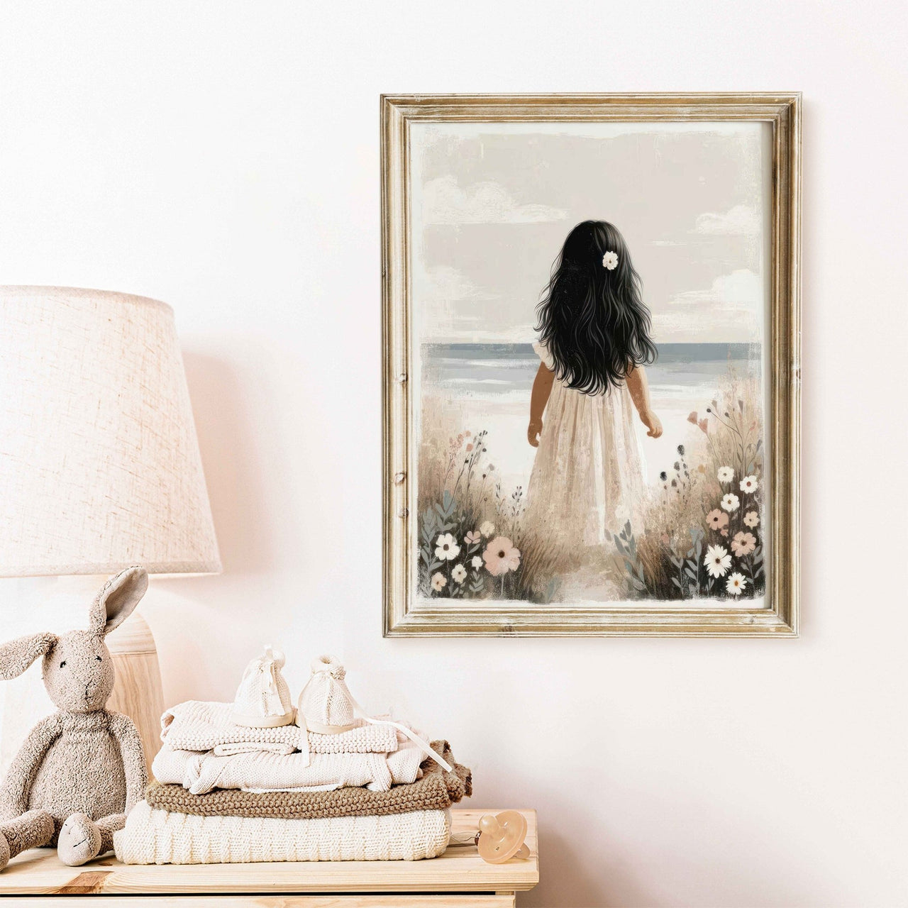 Beach Print – Coastal Girls Room Wall Art