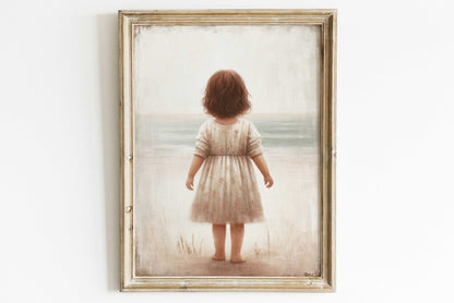 Beach Nursery Prints, Ocean Adventure Wall Decor, Girls Bedroom Art - WildfieldPrints