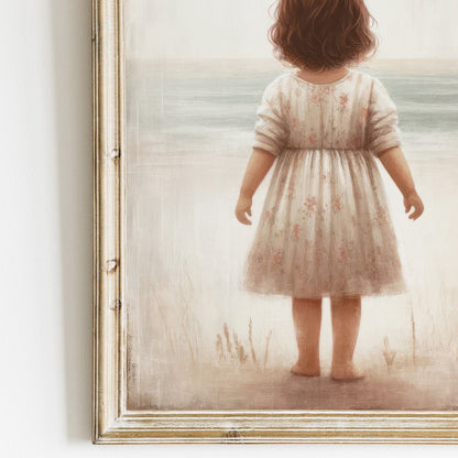 Beach Nursery Prints, Ocean Adventure Wall Decor, Girls Bedroom Art - WildfieldPrints