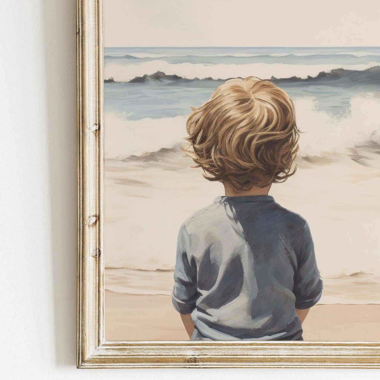 Ocean Wall Art – Coastal Boys Room Print • Set of 3