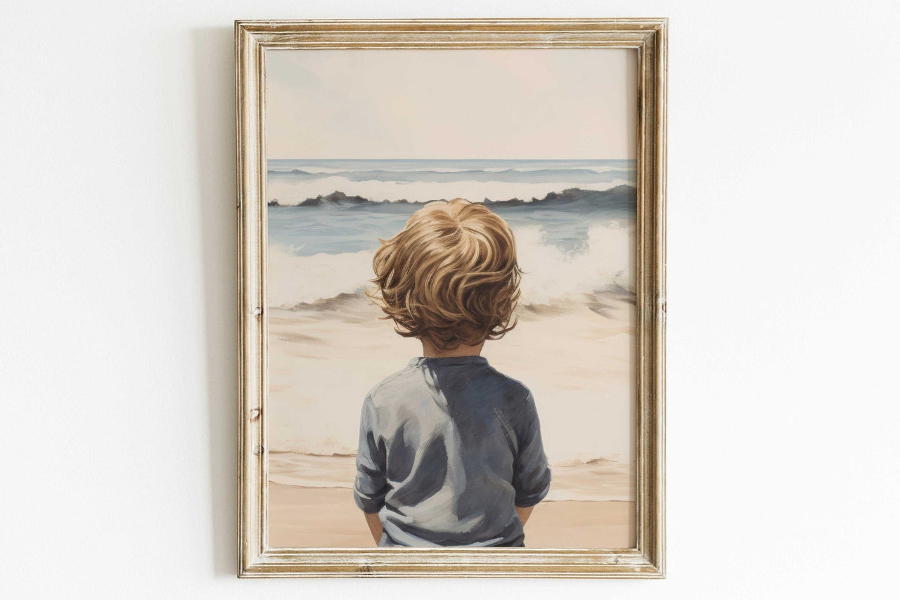 Ocean Adventure Wall Art – Beach Boys Room Decor