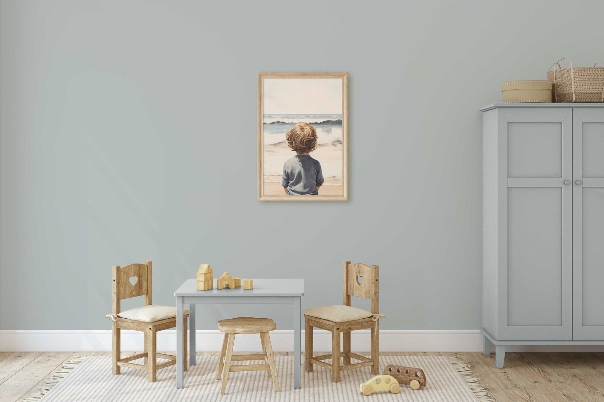 Beach Nursery Prints, Ocean Themed Decor, Adventure Wall Art for Boys - WildfieldPrints
