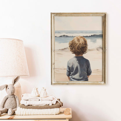 Beach Nursery Prints, Ocean Themed Decor, Adventure Wall Art for Boys - WildfieldPrints