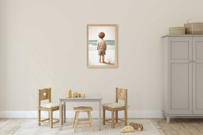 Beach Nursery Wall Decor, Ocean Themed Boy Room Art, Adventure Prints - WildfieldPrints