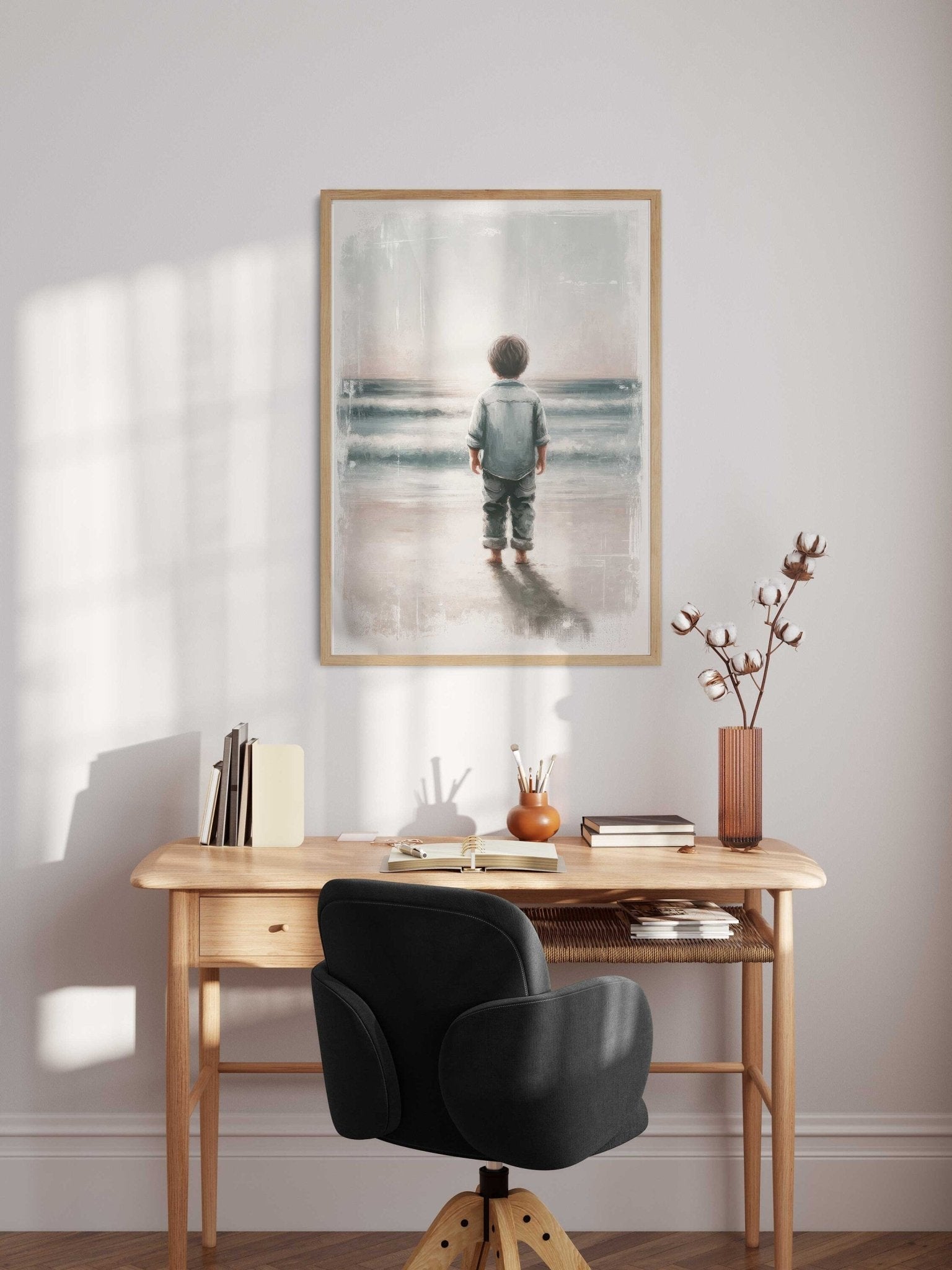 Beach Nursery Wall Decor, Ocean Themed Boy Room Art, Adventure Prints - WildfieldPrints