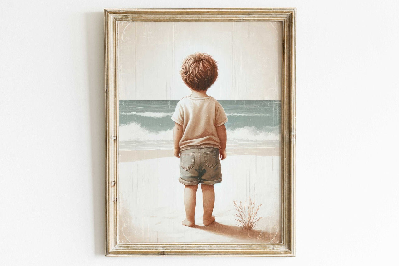 Beach Wall Art – Ocean Boys Room Print