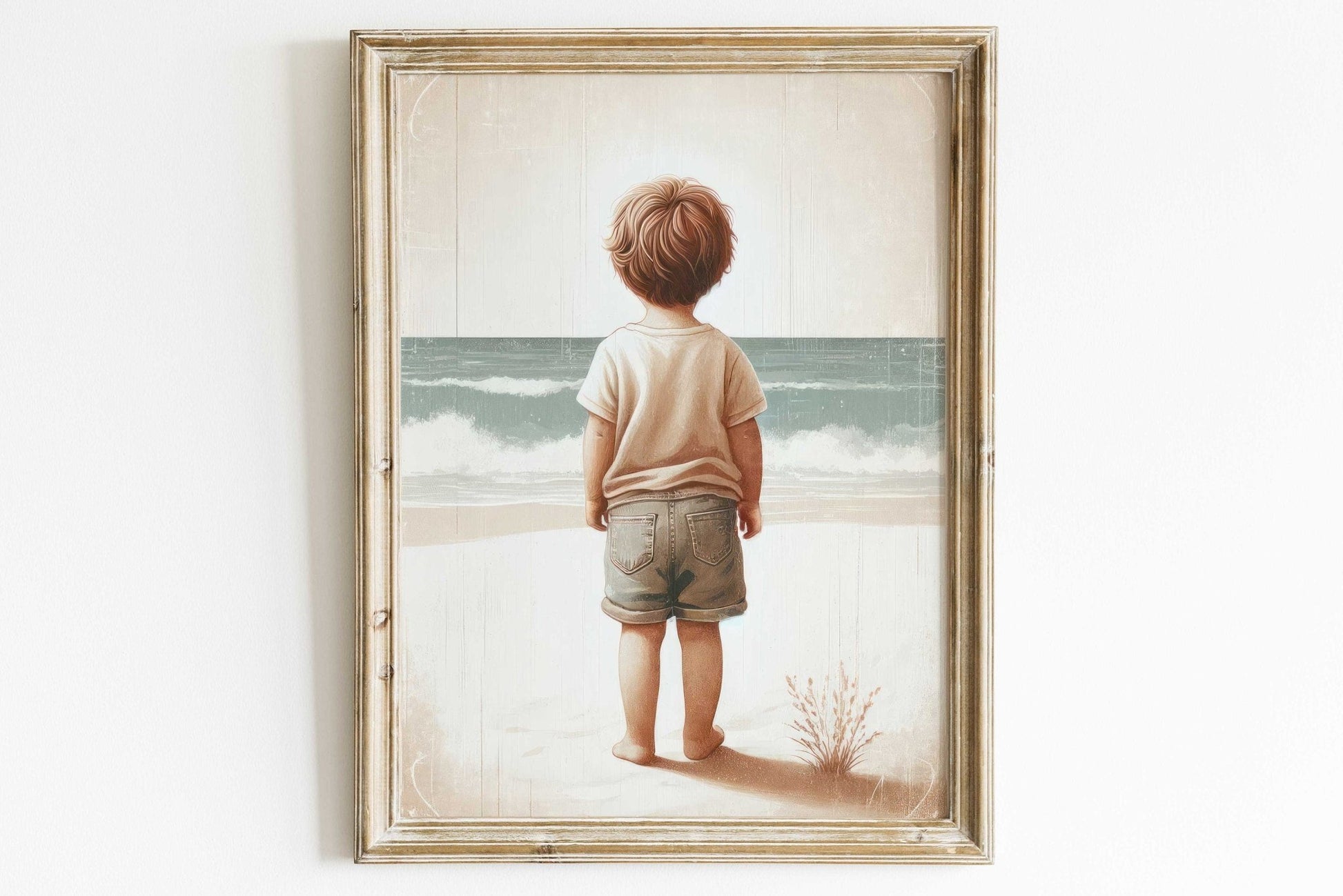 Beach Nursery Wall Decor, Ocean Themed Boy Room Art, Adventure Prints - WildfieldPrints