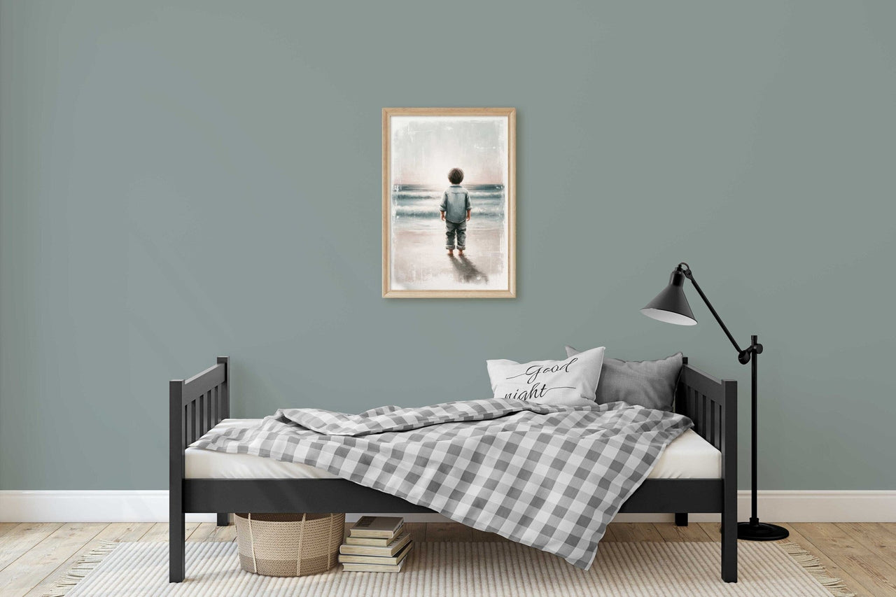 Ocean Adventure Wall Art – Beach Boys Room Print