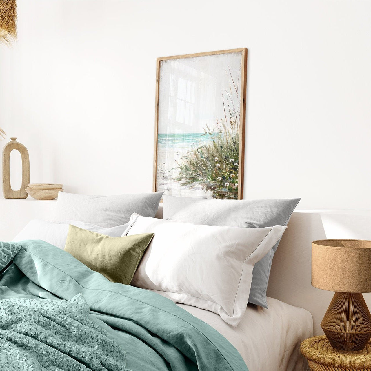 Beach Wall Art – Coastal Kids Room Print