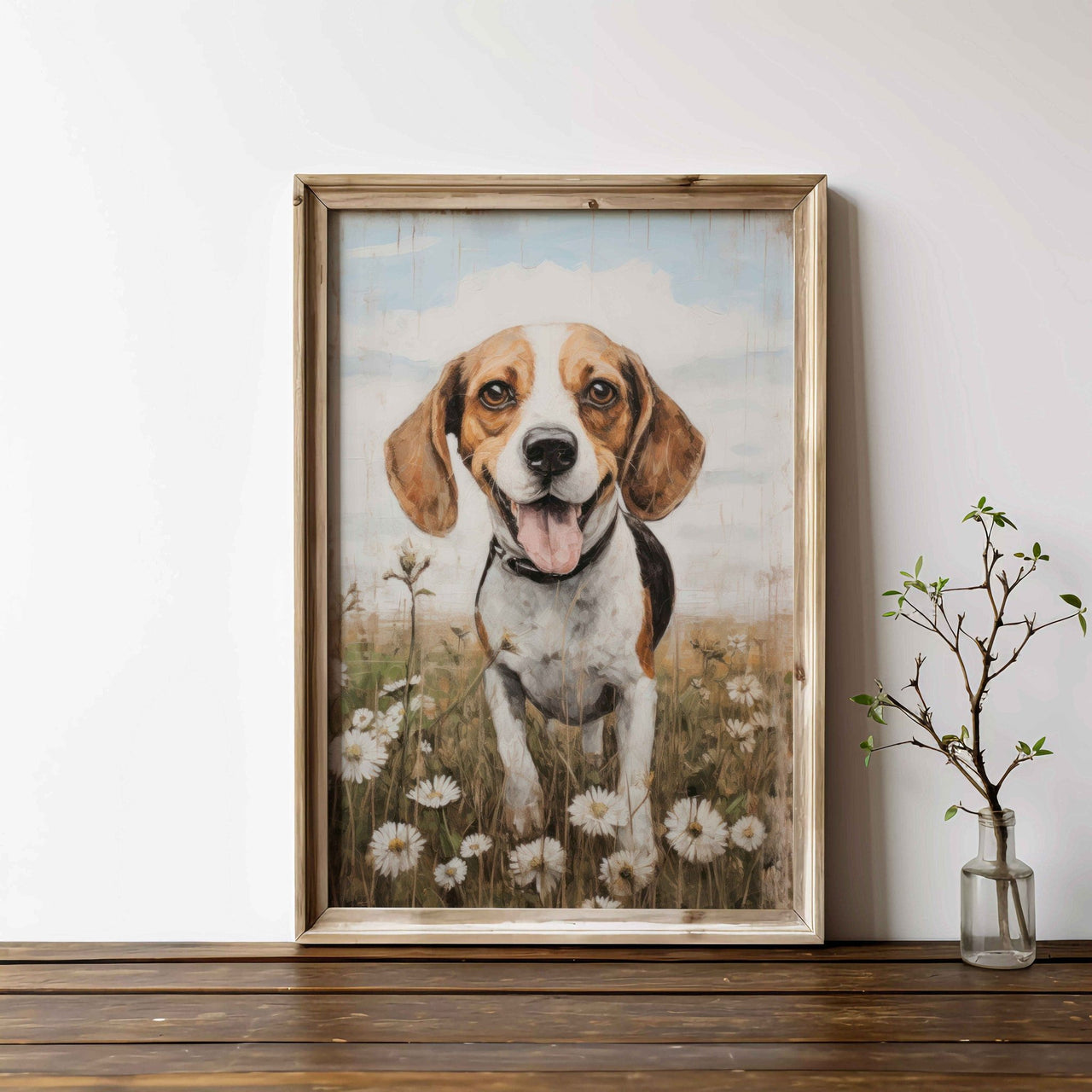Beagle Wall Art – Dog Nursery Print
